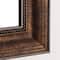 Head West® 34.5" Deep Bronze Beaded Rectangular Framed Beveled Accent Wall Mirror
